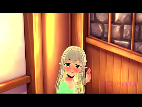 ❤️ (Gaiste) Cuidíonn Elvish maid leat d'aghaidh a ní. ️❌ Porn linn